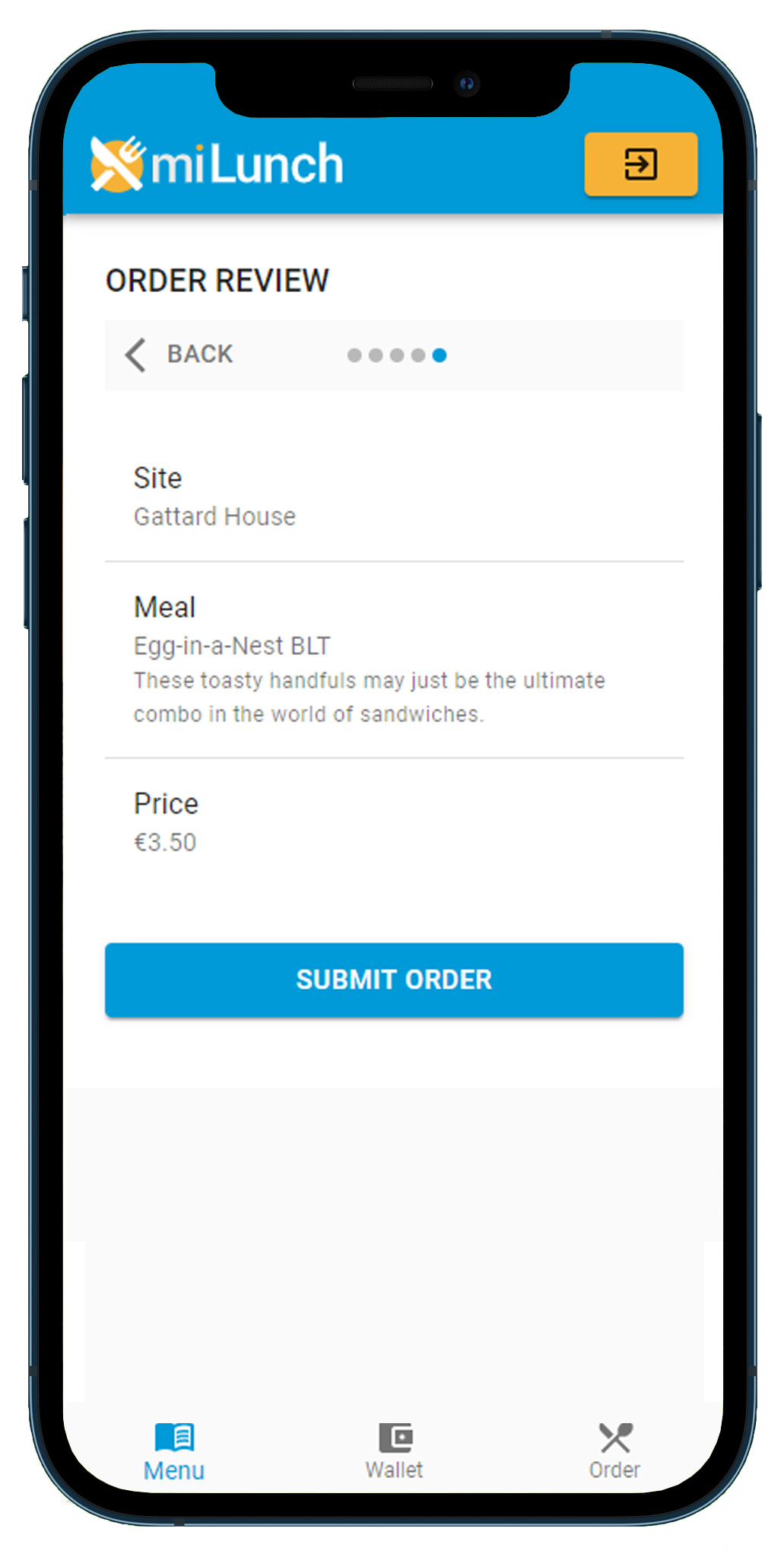 Canteen App Online Food Ordering Malta iSupport™